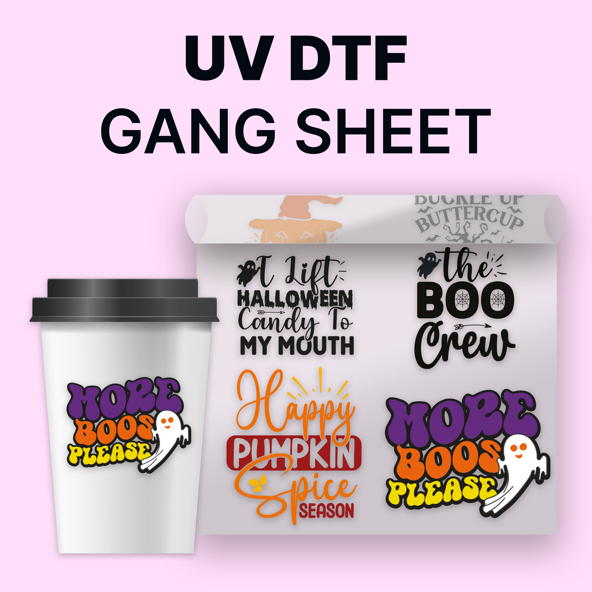 UV DTF GANG SHEET