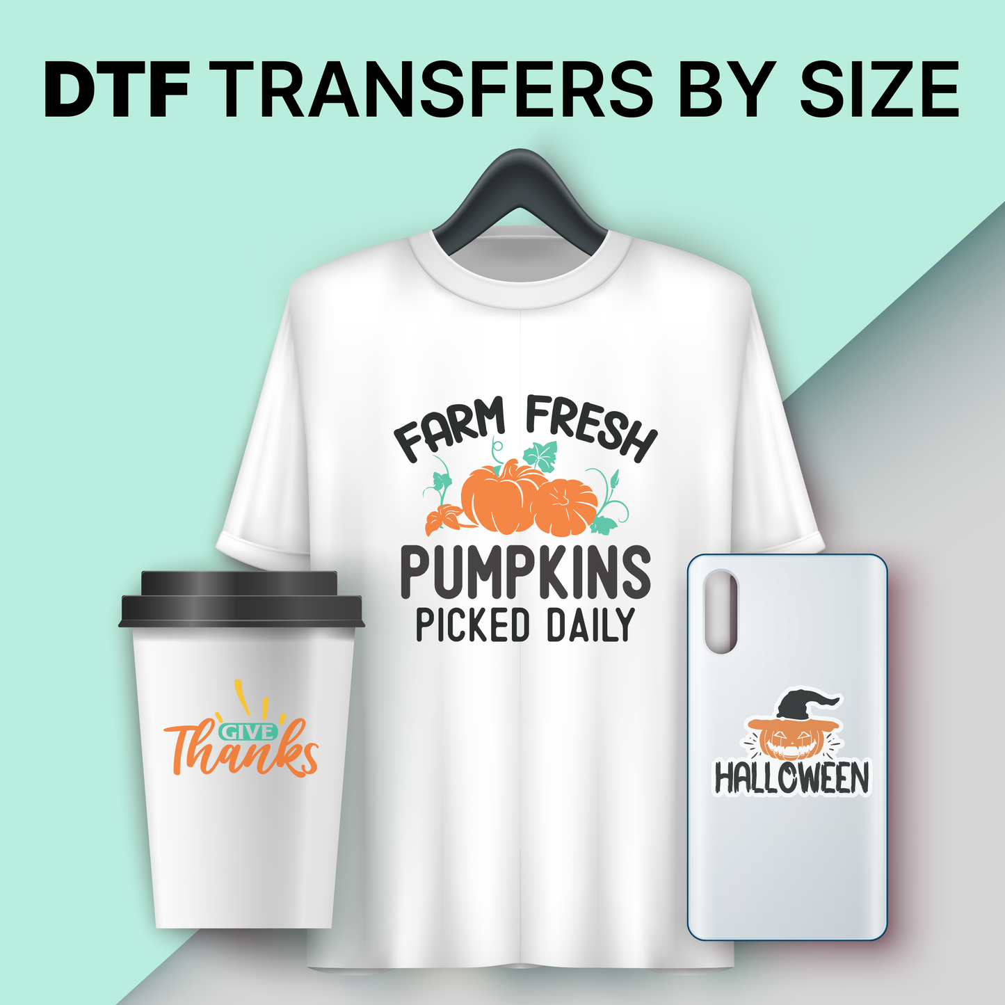 DTF TRANSFERS BY SIZE